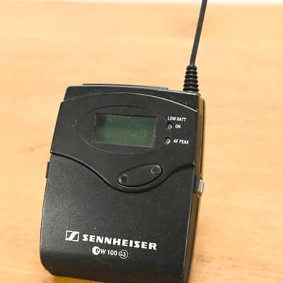 Sennheiser ew 100 G3 Bodypack Wireless System - A Range NO POWER SUPPLY CG01YPL image 10