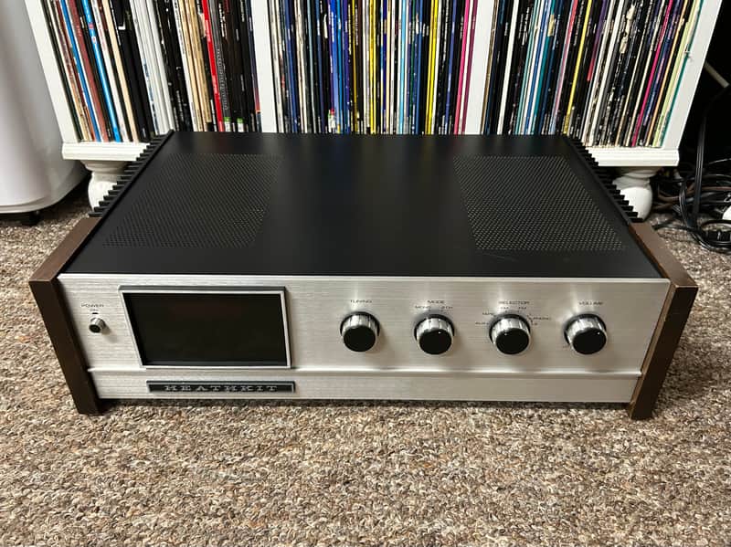 Vintage Heathkit AR-1515 AM/FM Stereo Receiver Silver Made in USA 1970s TESTED ✅ image 1