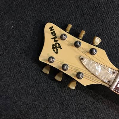 No.072825 Rare & Discontinued! Brian National Style Guitar Mint Green Easy-to-Play Vintage Oddball EX image 5