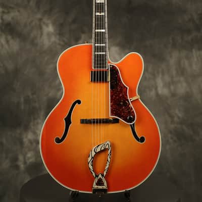 1988 Guild Artist Award in RARE Orange Sunburst w/ flame maple back + sides image 2
