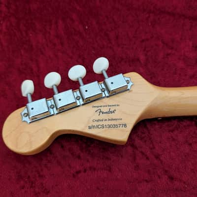 Fender Mando-Strat 4-String Electric Mandolin 2013 – 3-Color Sunburst Mando Strat image 13