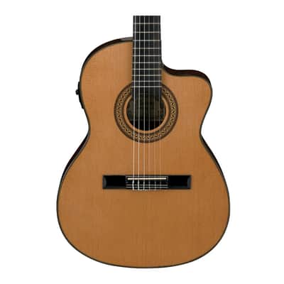 Ibanez GA5TCE 6-String Classical Guitar (Right Hand, Amber High Gloss) imagen 3