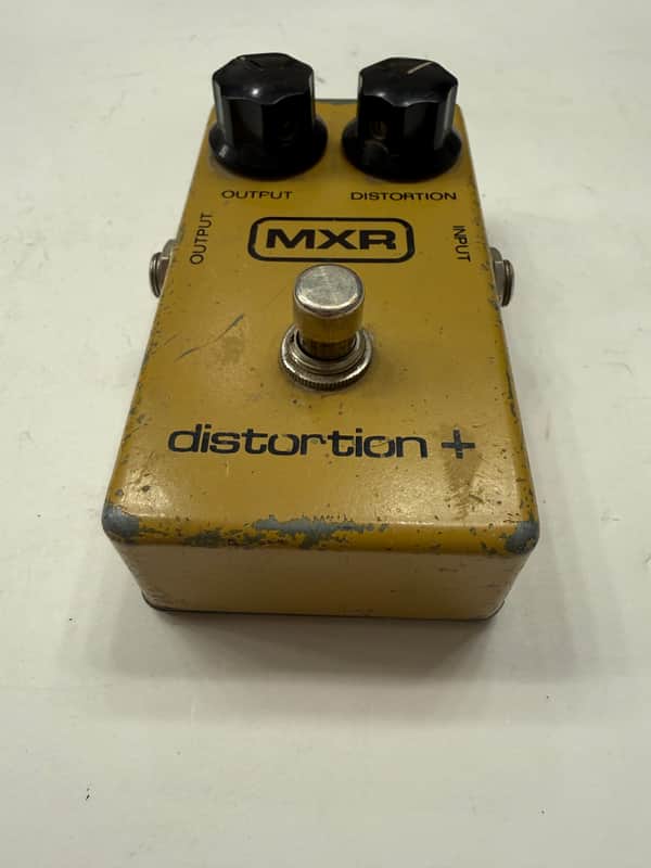 MXR Distortion + Plus Overdrive Vintage 1981 Block Logo Guitar