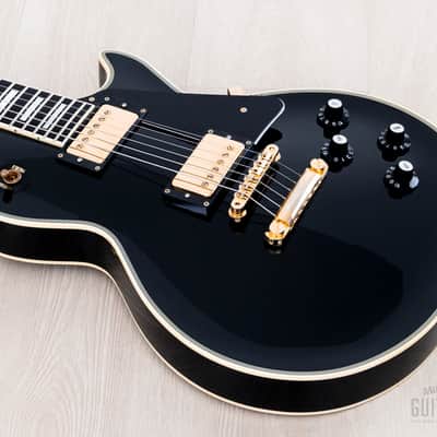 2010 Edwards by ESP E-LP-92CD Custom Black Beauty w/ Seymour Duncan USA Pickups, Japan image 9