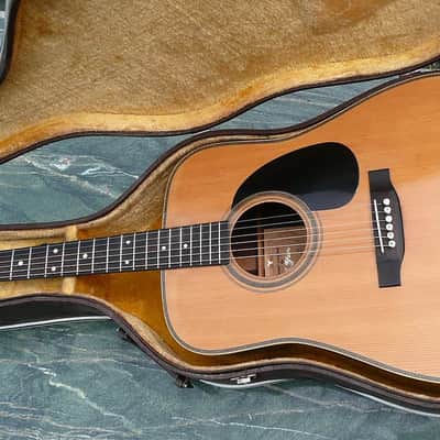 K Yairi YW400 1973 Natural Hand Made Japan Vintage +Hard Case image 2