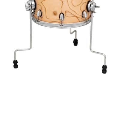 Mapex Saturn VI 14x14 Floor Tom - Exotic Natural Burl image 2