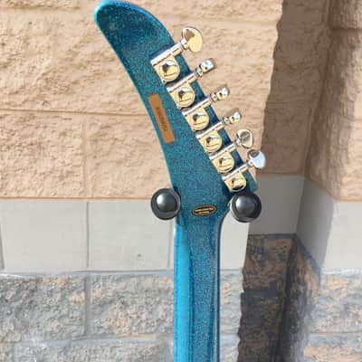 Epiphone Explorer (Refinish) 2020's - Blue Sparkle image 6