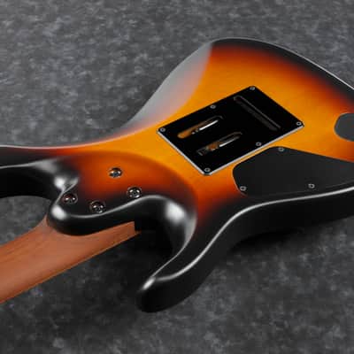 Ibanez AZ24027-TFF / 7 string TFF (tri fade burst flat, incl. case M20AZ) image 5