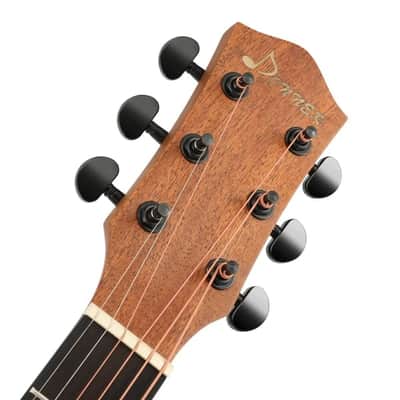 Left Handed Acoustic Guitar Cutaway 41 Inch Full Size Guitar Set image 8
