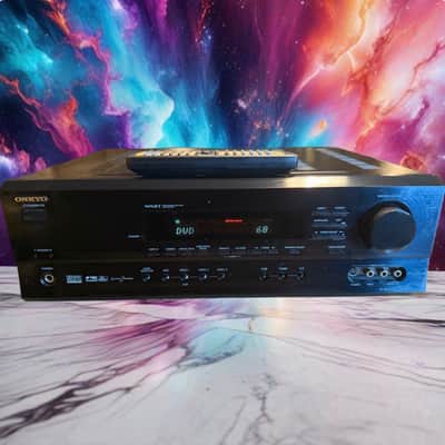 Onkyo TX‑SR501 6.1-Channel Home Theater Receiver FRESH SERVICE W/ Remote Bundle image 1