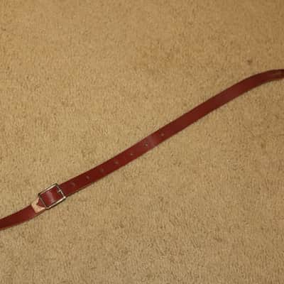 1960's  Vintage Leather Strap and bonus MIJ curly cable image 5