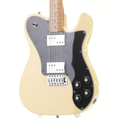 Fender Vintera II 70s Telecaster Deluxe with Tremolo, Maple Fingerboard, Vintage White [MX23105673] (04/13) image 7