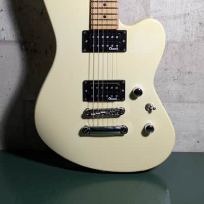 Charvel EM-SCB Surfcaster Skatecaster 90-00's White Made in Japan image 2