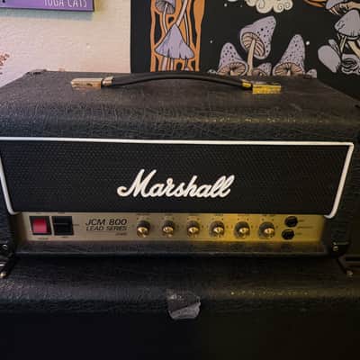 Marshall Studio Classic SC20H "JCM 800 Lead Series" 20-Watt Guitar Amp Head 2019 - Present - Black image 1