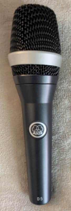 AKG D5 Standard Dynamic Vocal Microphone 2010s - Black image 1