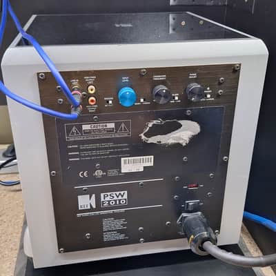 KEF PSW 2010 シルバーウーファー subwoofer KEF PSW 2010 シルバーウーファー subwoofer