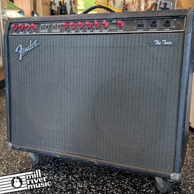 Fender "The Twin" (Red Knob) 100W 2x12 Combo Amp - Used