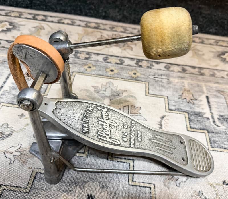 Vintage Martin Fleetfoot Bass Drum Pedal – Minneapolis, MN – 1940s/50s image 1