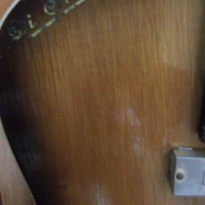 Di Mauro Gipsy/Manouche Jazz with magnetique pickup 1950-60s - Sunburst image 5