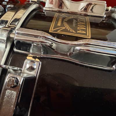 1980s Tama 6.5x14 Artstar Snare Drum in Metallic Black image 6