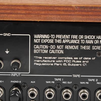 Yamaha CR-820 Vintage Stereo Receiver – Restored – 1-Year Warranty image 21