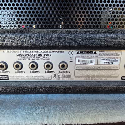 Blackheart BH-5H Little Giant 5/2.5-Watt Guitar Amp Head Amplifier image 8