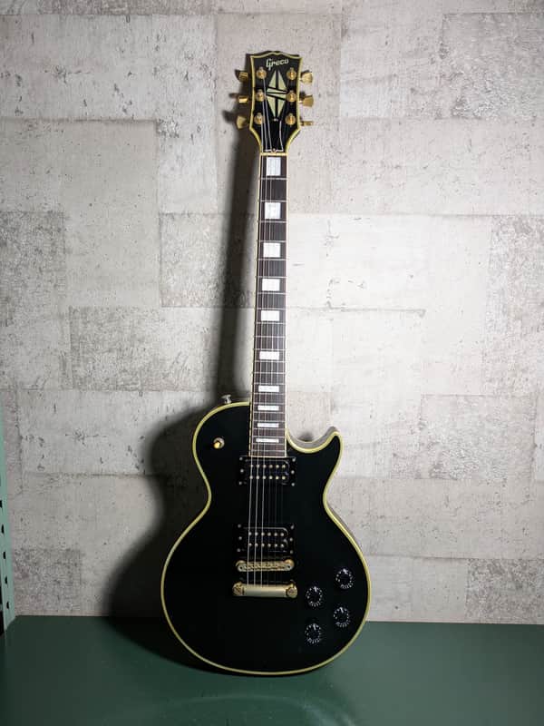 Greco Mint Collection EGC-600 1990 Black Beauty Les Paul Custom Clone MIJ Bild 1