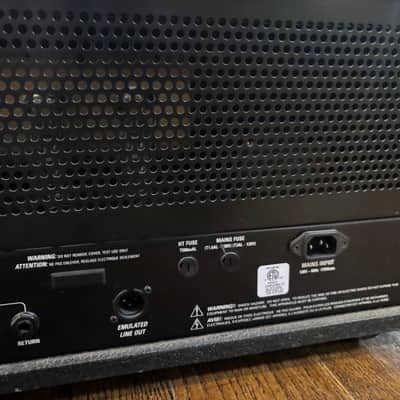 2001 Marshall TSL60 Tube Head w/footswitch image 7