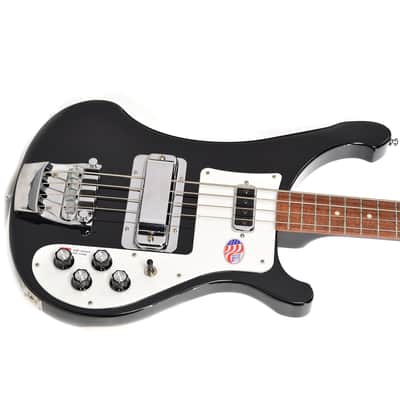 Rickenbacker Model 4003S 4-String Bass Guitar - Jetglo (Gloss Black) image 2