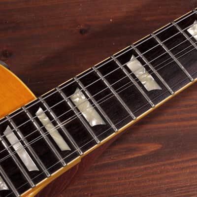 1985 Greco Les Paul Rock Spirits Standard - Honey Burst - Stunning Flame Top image 12
