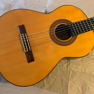 Admira Avila 1990s - Natural Gloss Solid Spruce top Made in Spain Classical Guitar Very Good Condition with Vinylex Gigbag image 3