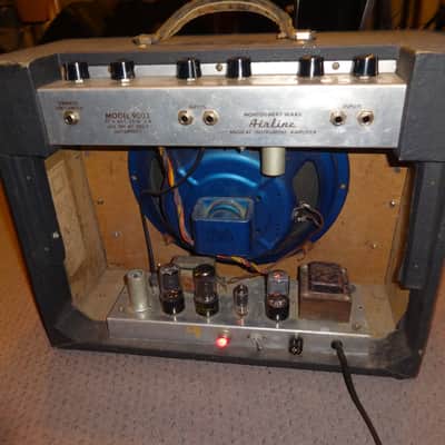 1960's Montgomery Ward Airline Model 9003 15w Tube Amp image 3