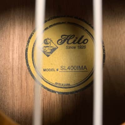 Hilo SL400IMA Ukulele 2010s - Natural satin image 5