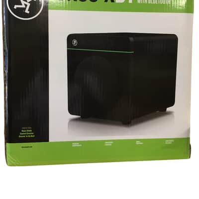 Mackie CR8S-XBT 5" Active Studio Subwoofer with Bluetooth Connectivity 2020 - Present - Black with Green Trim image 2