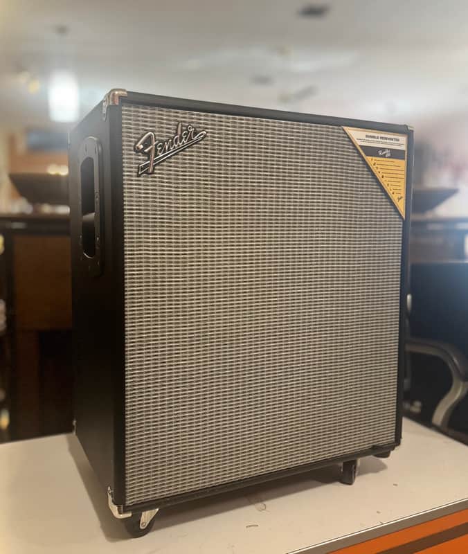 Fender Rumble 410 V3 500-Watt 4x10" Bass Speaker Cabinet 2015 - Present - Black image 1