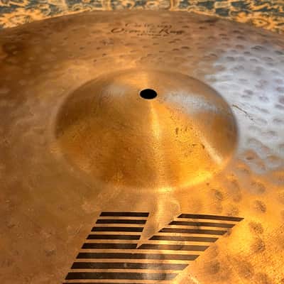 Zildjian K CUSTOM ORGANIC Ride 21” 2634 g DRY w RAW TOP & BRILLIANT UNDERSIDE! Why Pay $540? image 5