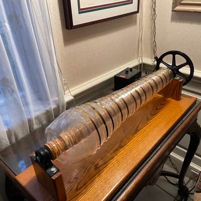 Finkenbeiner 2.5-octave F-C Glass Armonica (tuned musical glasses glass bowls) image 3