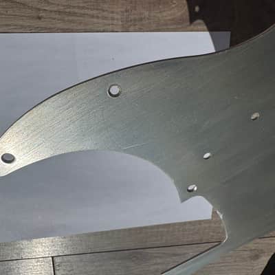 62 Fender Precision USA 13 Hole pickguard pattern Relic / Aged Silver Aluminum 1962 64 71 image 5