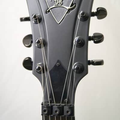 NEW DBZ Bird of Prey Electric Guitar - Matte Black / Floyd Rose / EMG 81+85 image 8