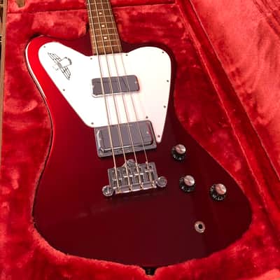 Gibson Thunderbird Bass Sparkling Burgundy, Non-Reverse Headstock with Case image 1
