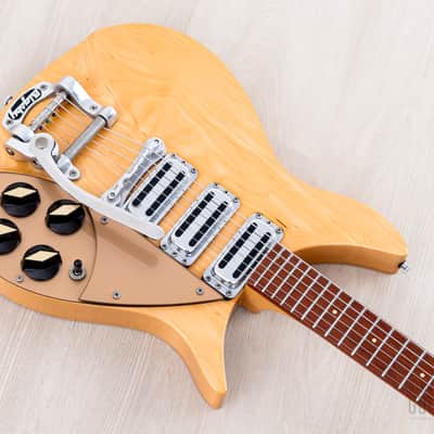 1992 Rickenbacker 325V59 Capri Mapleglo Vintage Reissue John Lennon, Near-Mint w/ Case image 9
