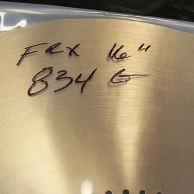 Sabian FRX 16" Crash Cymbal/Model # FRX1606/Brand New/834 Grams image 6