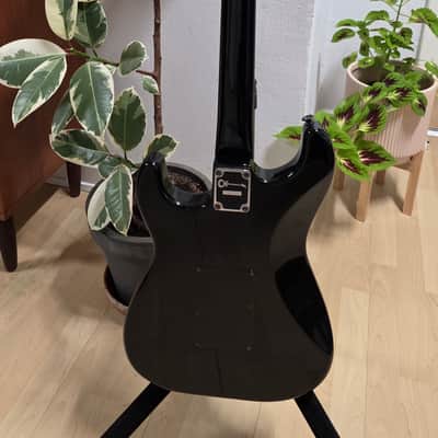 1986 Charvel Model 3 Limited Edition NAMM Black Japanese Ash Body with Color-Matched Painted Neck MIJ Japan Special Edition for 1987 by Charvel-Jackson Pre-Fender era Vintage 80s 1980's Super Strat HSS Guitar USA Kahler American Jackson Pickups image 3