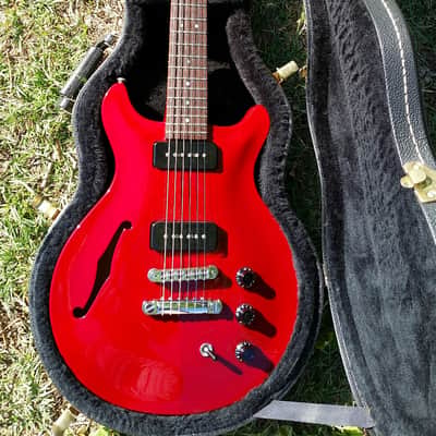 USA Hamer  Vanguard Artist 2000 Trans Red image 5