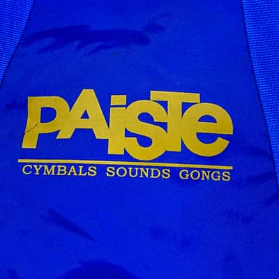 Vintage Paiste 20" Cymbal Bag - Blue image 2
