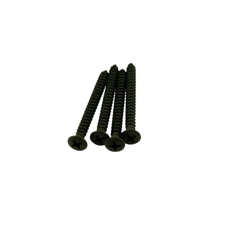WD Neck Screw For Fender Style Guitars And Basses, 4 pack, Black image 1