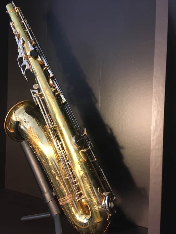 Dixon Tenor Saxophone Gold - Gold Plating image 1