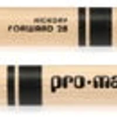 Promark Classic Forward DrumSticks - Hickory - 2B - Nylon Tip image 2