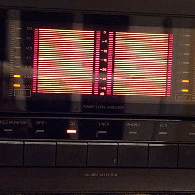 JVC Vintage JVC AX-R97 stereo integrated amplifier 1989 - Black image 2