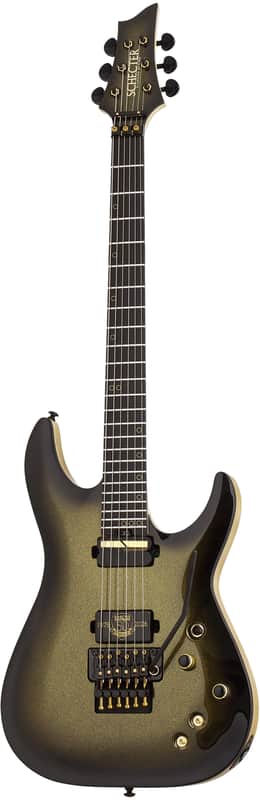 Schecter C-1 FR-S 50th Anniversary 50th Gold Burst image 1